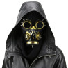 KinkHarness Masque et lunettes Splice Gold
